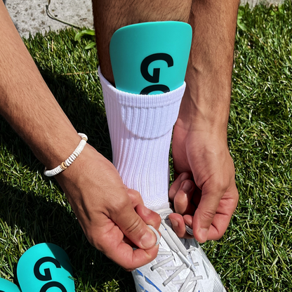 Mini protège-tibias discrets pour footballeurs confort et compacts portées| Game Changer